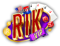 logo thương hiệu rikvip - game bài tài phiệt mỹ